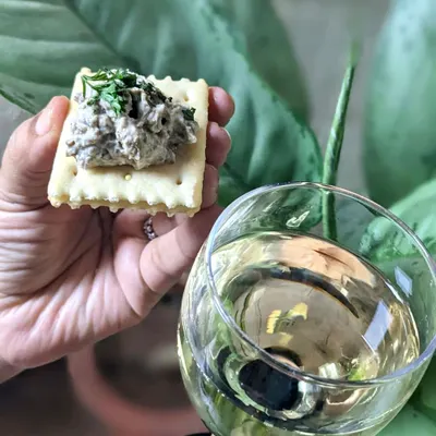 My roasted oyster mushroom paté is a versatile spread that pairs beautifully with a crisp cracker and a glass of wine. Its creamy texture and nutty flavor make it a simple yet sophisticated appetizer.