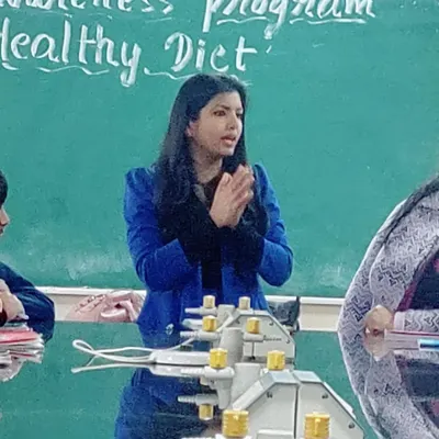 I had an incredible experience at a school camp in Delhi, speaking to kids about healthy eating. Fueling young minds and bodies with the right knowledge is something I am very passionate about.