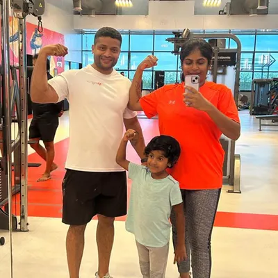 The family that works out together, stays together. We believe fitness is a journey best shared, and it's amazing to see parents and kids inspiring each other right here on our gym floor.
