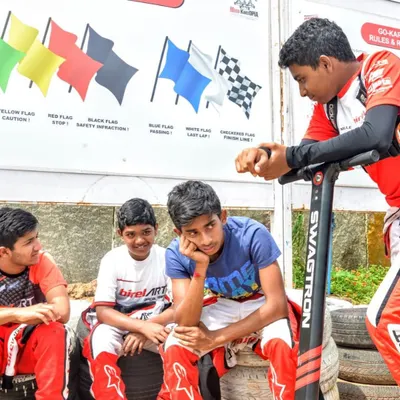 Off-track coaching is just as important as on-track performance. Our drivers discuss strategy and review data between sessions, learning the rules of racing.