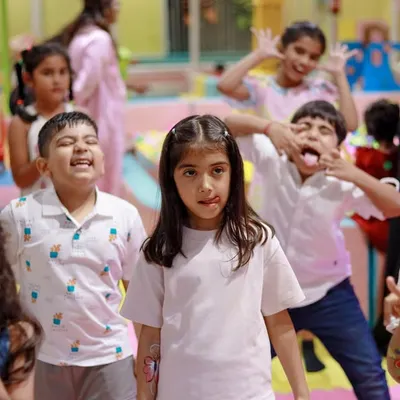 Silly faces and happy grimaces are always welcome here. This is a place where kids can truly express themselves and have fun.