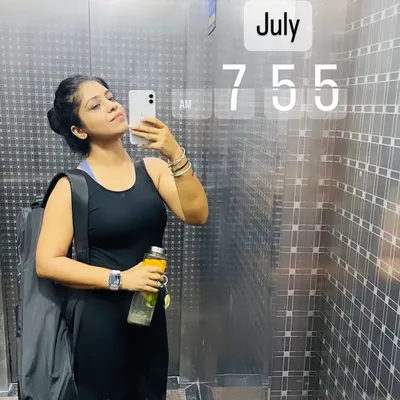 A student's journey from January to July. On the left, she began her course with us. On the right, she is ready to teach her own classes. This transformation is a testament to her dedication and the power of yoga to change lives.
