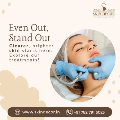 My goal is to help you achieve clearer, brighter skin that you feel confident in. Whether it is through laser treatments, peels, or medifacials, we can create a plan to help you even out your skin tone and stand out.