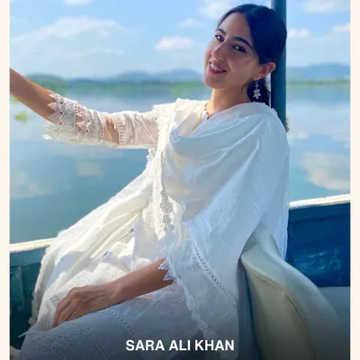 Sara Ali Khan in my Ivy Kurta Set is the definition of grace. This classic white cotton set is a favorite for its light feel and timeless style, perfect for a day out.