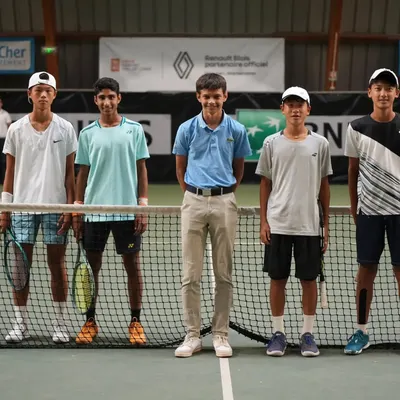 Here are my players on the European Junior Tour in France. Tavish Pahwa, part of the Asian Tennis Federation development team, was crowned Doubles Champion at the U16 Tournoi Loire Vallée event and also reached the singles semi-finals.
