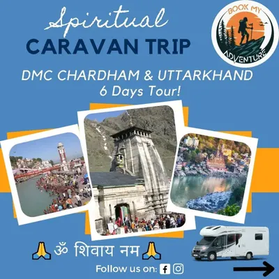 Our Spiritual Caravan Trip for the Chardham Yatra is a unique way to undertake this holy pilgrimage with comfort and convenience.