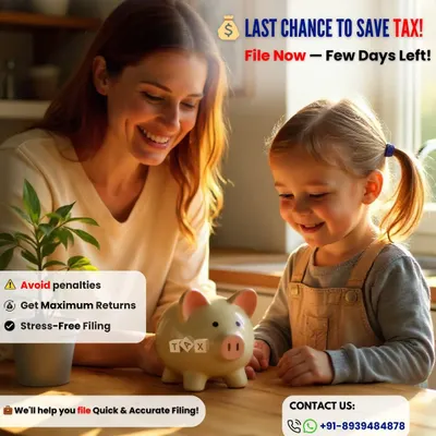 The tax filing deadline is approaching. Let me help you file quickly and accurately to avoid penalties, get your maximum possible refund, and make the entire process stress-free.