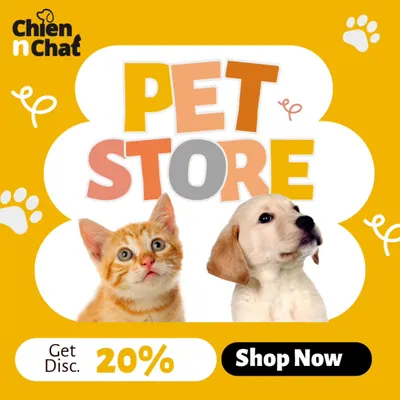 Your best friend's favorite store. I've got everything you need under one roof, and right now you can get a 20% discount when you shop.