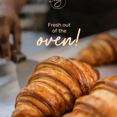 There is nothing quite like the smell and taste of a croissant fresh out of the oven. The golden, flaky layers are a testament to the time and care I put into my baking. It’s the perfect bite.