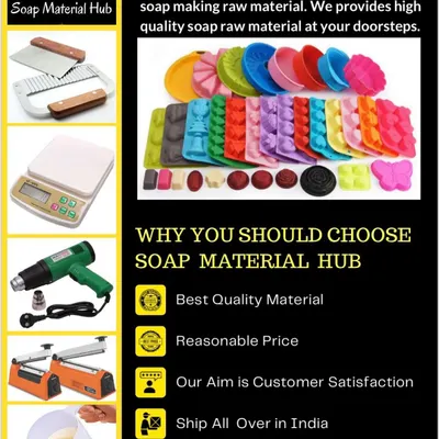 This is a quick overview of what Soap Material Hub is all about. We are a one stop shop for soap making raw materials, from a huge variety of molds and tools like cutters and scales to quality ingredients, all shipped across India.