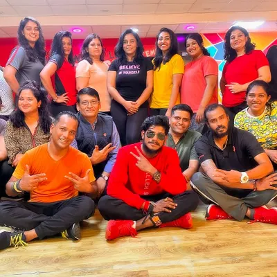 A happy moment with my amazing students after a great class. The energy and smiles are what it's all about.