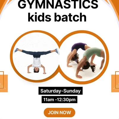 Our gymnastics kids batch is perfect for building a strong and flexible foundation. We run these classes on weekends, providing all necessary equipment like mattresses and stretching bands in a completely safe setup.