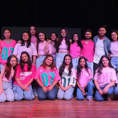 The whole family together. This is Team TDD on stage, a group of passionate and determined dancers who make our community what it is. We are so proud of every single member.