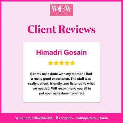 We were so happy to host Himadri and her mother for a day of pampering. Her review speaks to our patient and friendly staff, who always listen to your needs to provide a truly good experience.