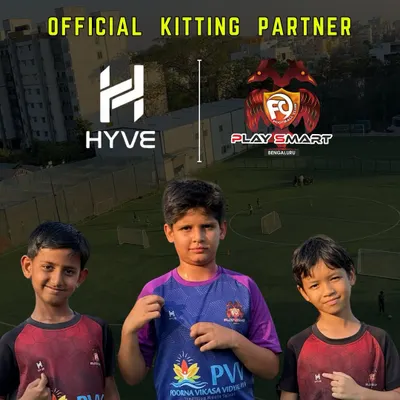 We are excited to announce our partnership with Hyve Sports as the Official Kitting Partner for Playsmart FC. Together, we will bring top-quality kits to inspire our young champions.