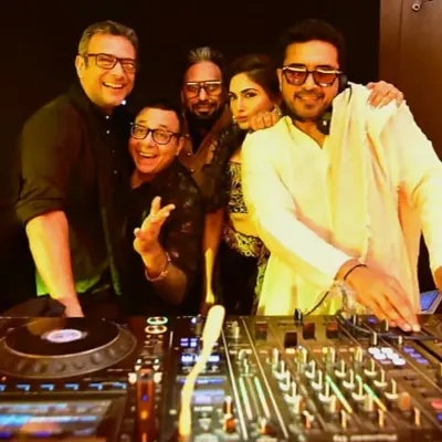 Console scenes from the 12th edition of Luru Diwali. It's always a blast sharing the decks with legends like DJ Akbar Sami and bringing the best of Bollywood and Bhangra to Bangalore.