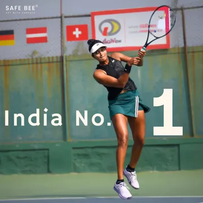 Becoming India's No. 1 women's tennis player was an incredible achievement and a very special moment in my career. It's a testament to dedication and the importance of a great support system.