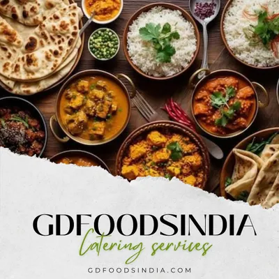 A beautiful top-down view of a classic Indian feast. This image showcases a variety of our signature dishes, including rich paneer curries, dal, fluffy rice, and soft naan, representing the heart of our menu.