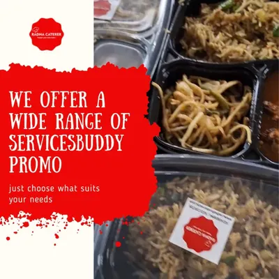 This is our solution for efficient office lunches. These packed meal boxes contain a complete, balanced vegetarian meal, perfect for keeping your team energized during a busy day. We ensure the food is fresh, tasty, and neatly packed for a professional experience.