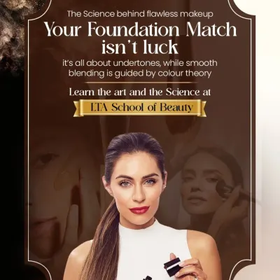 A perfect foundation match isn't luck, it's science. We teach you the art and science of makeup, from understanding undertones to mastering blending with color theory, so you can create perfection every time.