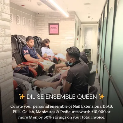 An exclusive offer for a personalized "Dil Se Ensemble Queen" package. This allows you to curate your own selection of services for a day of ultimate indulgence.