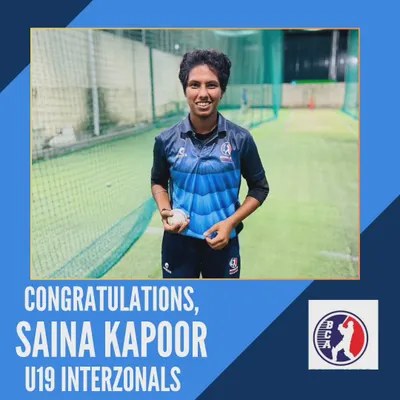 A proud moment for the academy. Congratulations to our student Saina Kapoor on her selection for the Karnataka U19 Interzonals. We are incredibly proud of her dedication and success.
