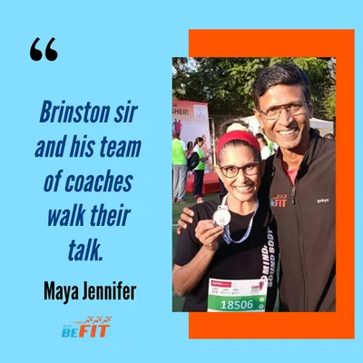 "Even if there is one person for a run on a Sunday morning, I will be there for the person." Read this powerful testimonial from our member Maya, who shares how Coach Brinston's dedication inspired her own transformation.