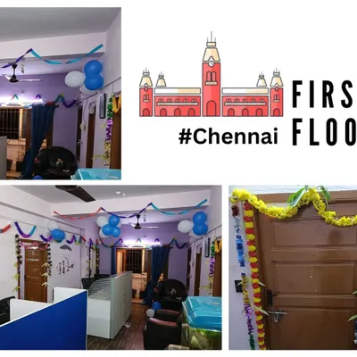 A look inside our first-floor training space in Chennai. We maintain a vibrant and welcoming atmosphere for our students to learn practical accounting skills.
