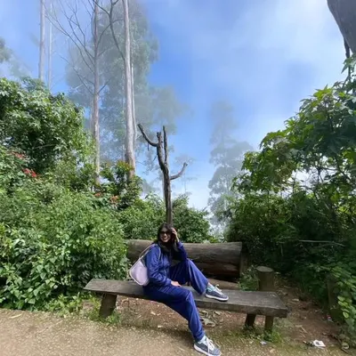 Taking a moment to soak in the misty beauty of Kodaikanal. Nature is my favorite backdrop for both life and style.