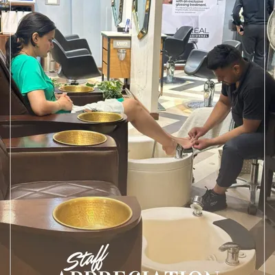 This Labour Day, I want to appreciate my team. Their skilled hands and dedication are behind every cut, color, and massage, making you feel beautiful every day.