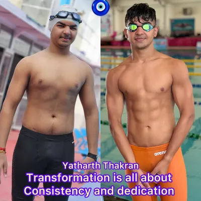 Transformation is all about consistency and dedication. My nephew Yatharth showed pure hardwork for this natural transformation. The journey continues.