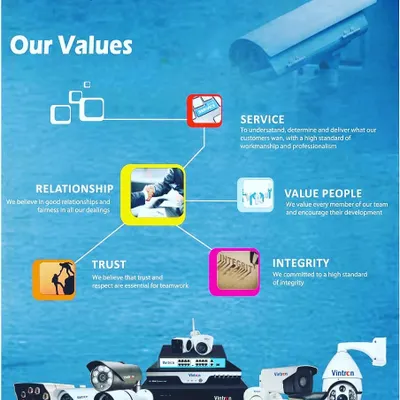 We partner with trusted brands like Vintron that share our values of service, trust, and integrity. This allows us to offer a wide range of reliable security products to our customers.