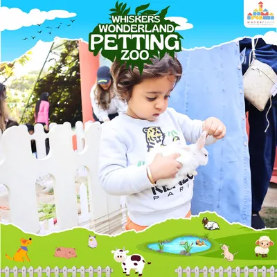 There's nothing like the gentle touch of a soft bunny. At our Whiskers Wonderland Petting Zoo, children learn to be gentle and caring as they interact with small animals in a supervised setting.