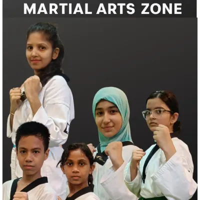 This is our team. A diverse group of dedicated students from our Andheri West dojang, all united by their passion for Taekwondo.