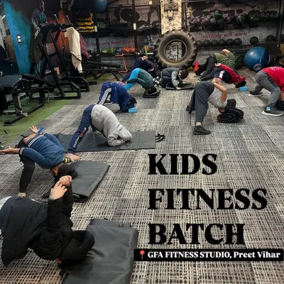 My Kids Fitness Batch at the GFA Fitness Studio in Preet Vihar is open for enrollment. It's the perfect way to introduce your child to a healthy and active lifestyle.