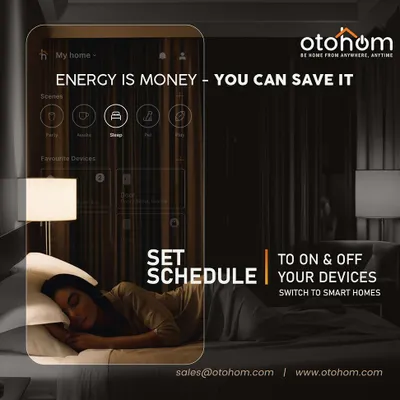 Energy is money, and our system helps you save it. By setting schedules for your devices to turn on and off automatically, you can eliminate wasted energy and reduce your monthly expenses.