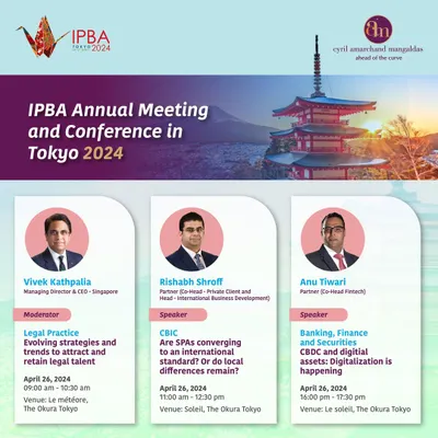 Our partners were featured speakers at the Inter-Pacific Bar Association (IPBA) Annual Conference in Tokyo. They shared insights on topics ranging from international M&A standards and digital assets to strategies for retaining legal talent.