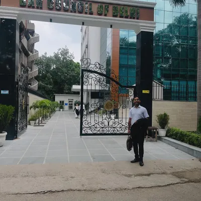 Standing at the gates of the Bar Council of India, the institution that governs the legal practice in our country. This is where my official journey as an advocate began.