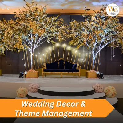 Wedding Decor and Theme Management is at the heart of what I do. I work with you to design a cohesive theme and then execute it flawlessly, from the stage to the table settings.