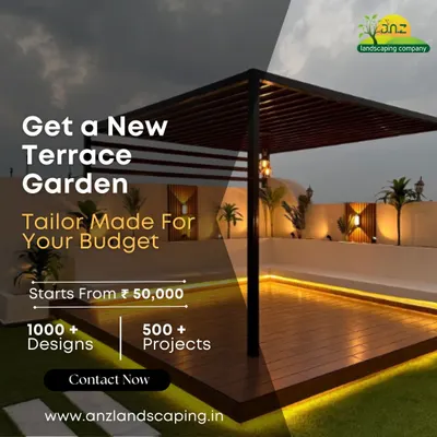 We create tailor-made terrace gardens to suit your budget, with over 1000 designs to choose from based on our experience with more than 500 completed projects.