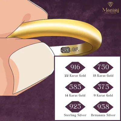 These numbers are the key to understanding your gold's purity. A '916' stamp means 22 karat gold, while '750' means 18 karat. I always encourage my clients to look for these hallmarks for guaranteed authenticity.