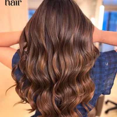 A perfect example of a rich brunette balayage achieved without any bleach. We hand-painted these tones to create a subtle, sophisticated look with incredible shine and depth.