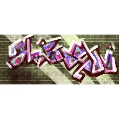 "Anbe Sivam" (Love is God) rendered in a grungy, Harlem-style graffiti. This digital piece merges my Tamil heritage with a global art form, and is available as a high-resolution download.