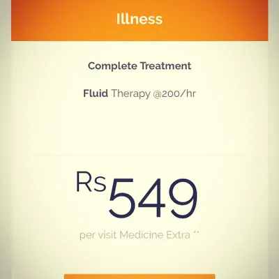 Our at-home illness consultation is priced per visit, making professional veterinary diagnosis accessible and convenient. This fee covers a full examination to determine the issue, with any required medicine charged separately.