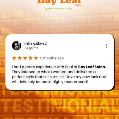Happy clients, happy us! It's always a great experience when a client feels we listened to what they wanted and delivered a style that suits them perfectly. Thank you for the high recommendation!