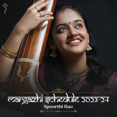 My Margazhi schedule for the 2023-24 season. The December season in Chennai is the most awaited time of the year for any Carnatic musician, and it's a joy to share my concert list with everyone.