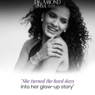 She turned the hard days into her glow-up story. This is the spirit of the Diamond Diva, a woman who finds strength in her journey and celebrates it with the timeless sparkle of natural diamonds.