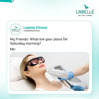 What are your plans for Saturday morning? We think it's the perfect time for a self care session. Trade your chores for a laser treatment that leaves you feeling fresh and smooth for weeks to come.