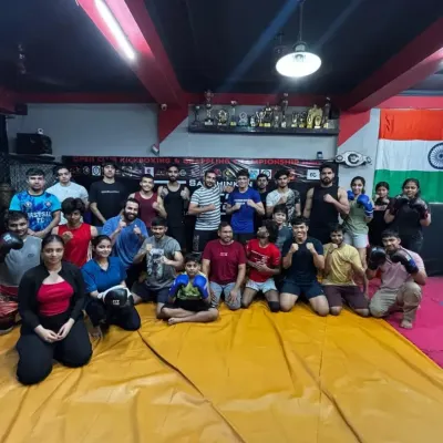 The team after a tough but rewarding open fight camp. The energy and power everyone brought was incredible. This is what our community is all about.