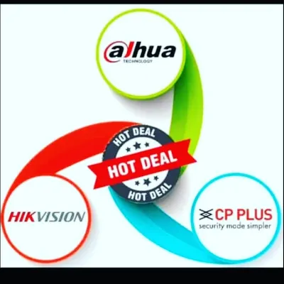 I am an authorized partner for the industry's top brands, including Hikvision, Dahua, and CP Plus. This allows me to offer you the best technology with official warranties and support.